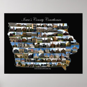 Iowa Courthouses Project Poster