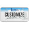 Iowa Custom License Plate