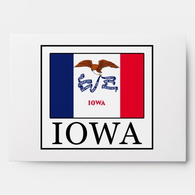 Iowa Envelope (Front)