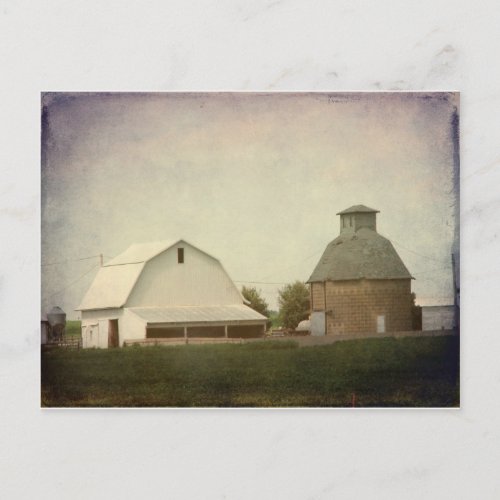 Iowa Farming Postcard