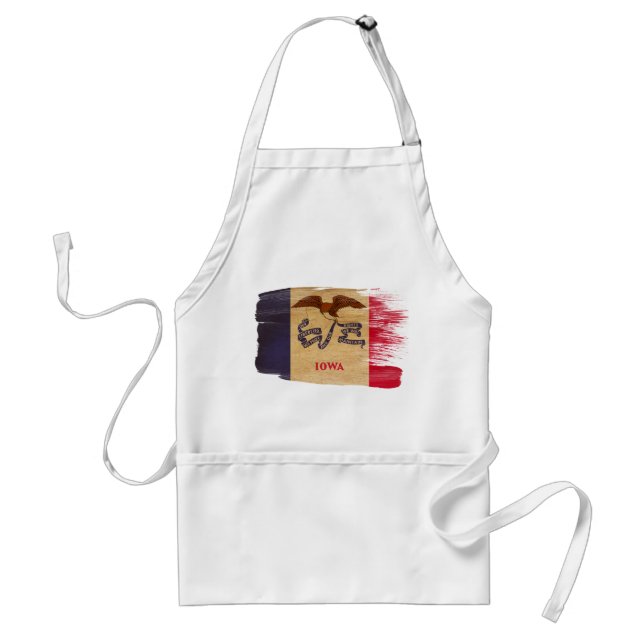 Iowa Flag Apron (Front)