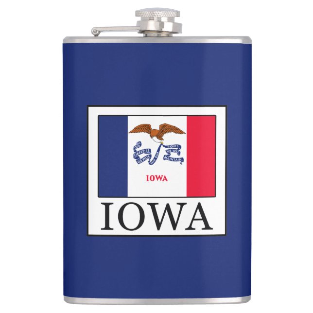 Iowa Flask (Front)