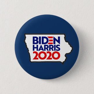 Iowa for Biden Harris 2020 Button