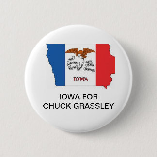IOWA for CHUCK GRASSLEY SENATE Button