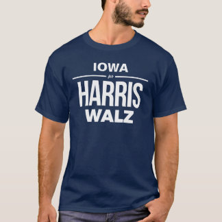 Iowa for Harris Walz T-Shirt