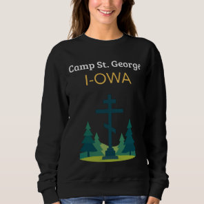 Iowa George Saint Crewneck Sweatshirt