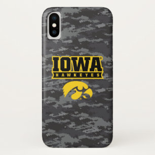 Iowa Hawkeyes Camouflage iPhone X Case