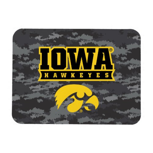 Iowa Hawkeyes  Camouflage Magnet