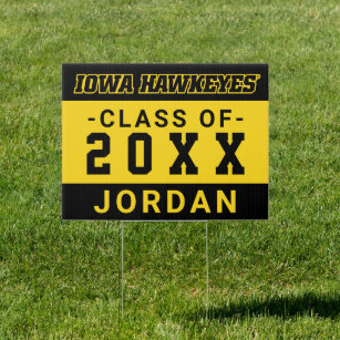 Iowa Hawkeyes Graduation Sign