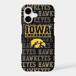 Iowa Hawkeyes Hawkeye Pattern iPhone 17 Case