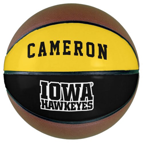 Iowa Hawkeyes Logotype Basketball