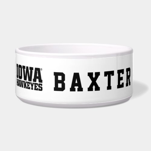 Iowa Hawkeyes Logotype Bowl