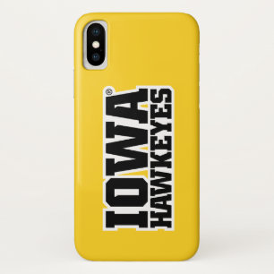 Iowa Hawkeyes Logotype iPhone X Case