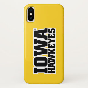 Iowa Hawkeyes Logotype iPhone X Case