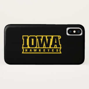 Iowa Hawkeyes Logotype iPhone X Case
