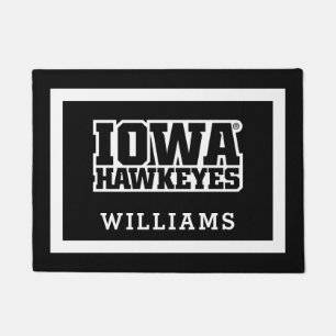 Iowa Hawkeyes Logotype Doormat