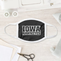 Iowa Hawkeyes Logotype Face Mask