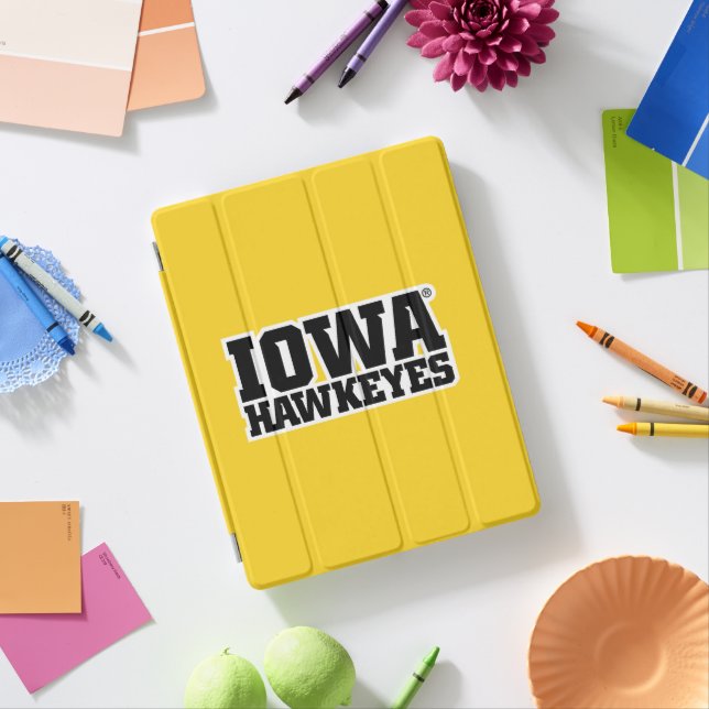 Iowa Hawkeyes Logotype iPad Smart Cover (In Situ)