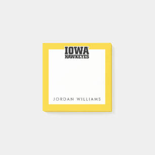 Iowa Hawkeyes Logotype Post-it Notes