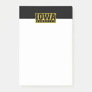 Iowa Hawkeyes Logotype Post-it Notes