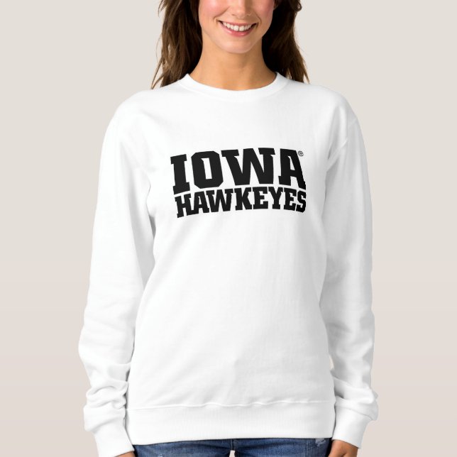Iowa Hawkeyes Logotype Sweatshirt (Front)