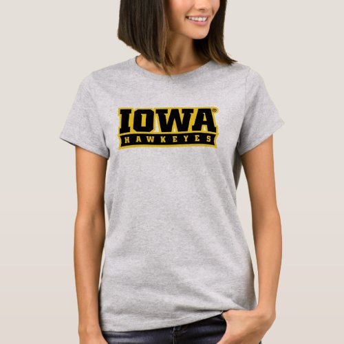 Iowa Hawkeyes Logotype T_Shirt