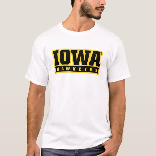 Iowa Hawkeyes Logotype T_Shirt