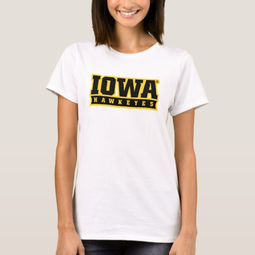 Iowa Hawkeyes Logotype T_Shirt