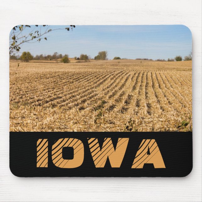 IOWA Iowa Cornfield Panorama Mousepad (Front)