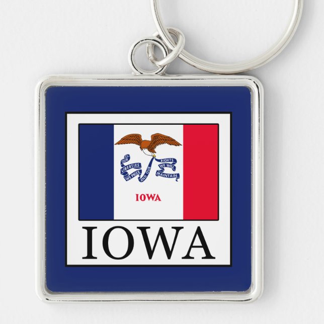 Iowa Keychain (Front)