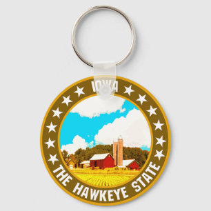 Iowa                                               keychain