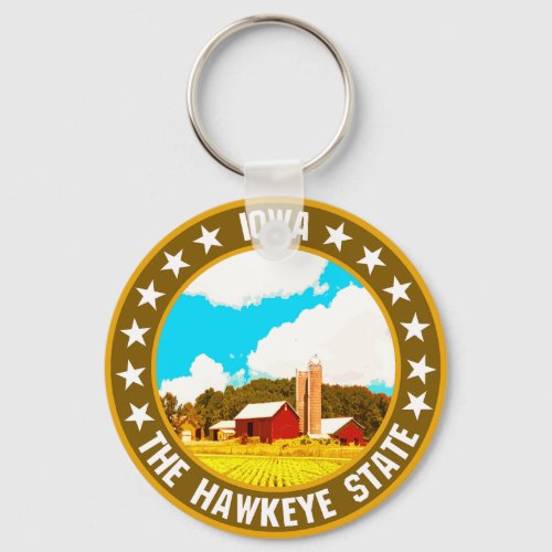 Iowa                                               keychain