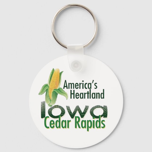 IOWA KEYCHAIN (Front)