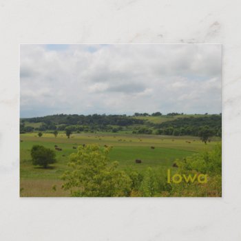 Iowa Landscape Postcard by Captain_Panama at Zazzle