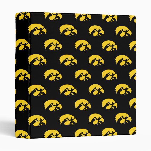 Iowa Logo | Hawkeye 3 Ring Binder (Front/Spine)