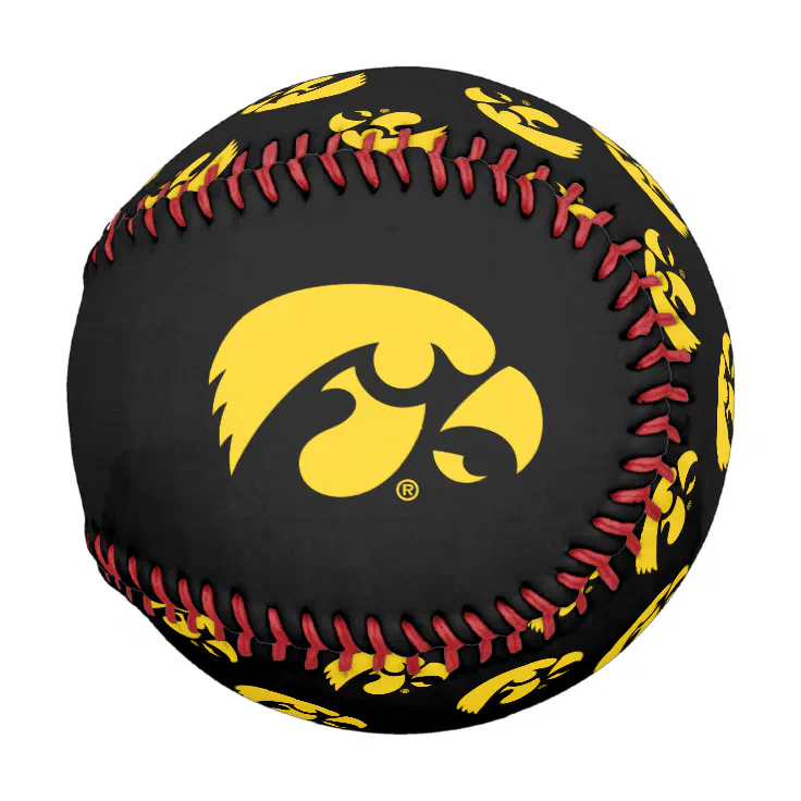 Iowa Logo Hawkeye Baseball Zazzle