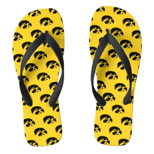 iowa hawkeye flip flops