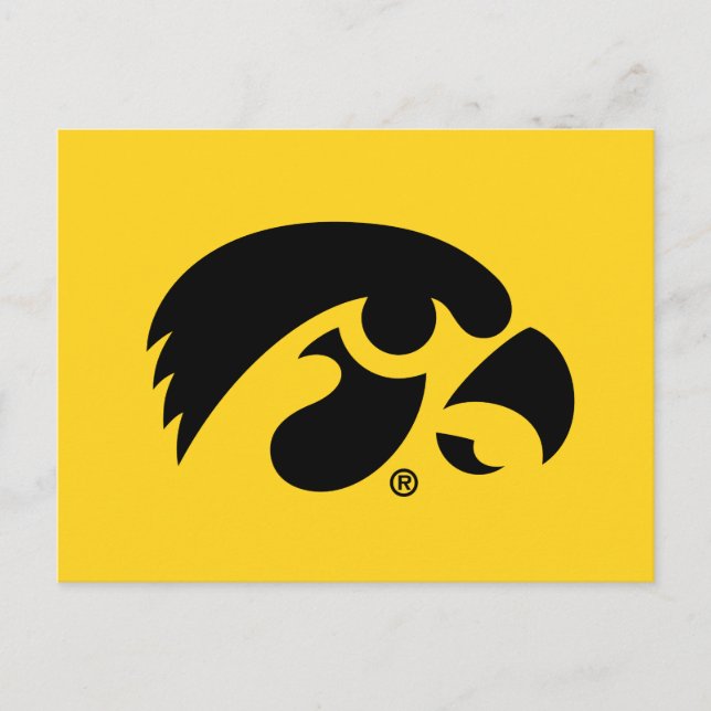 Iowa Logo | Hawkeye Invitation Postcard (Front)