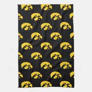 Iowa Logo   Hawkeye Kitchen Towel