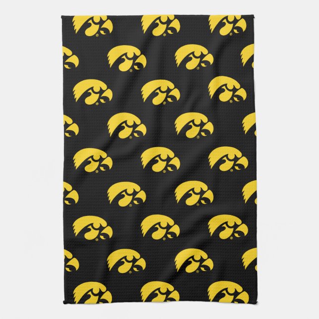 Iowa Logo | Hawkeye Kitchen Towel (Vertical)
