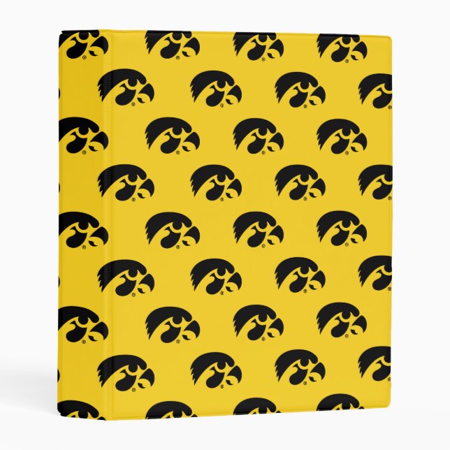 Iowa Logo | Hawkeye Mini Binder (Front/Spine)
