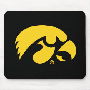 Iowa Logo Hawkeye Mouse Pad