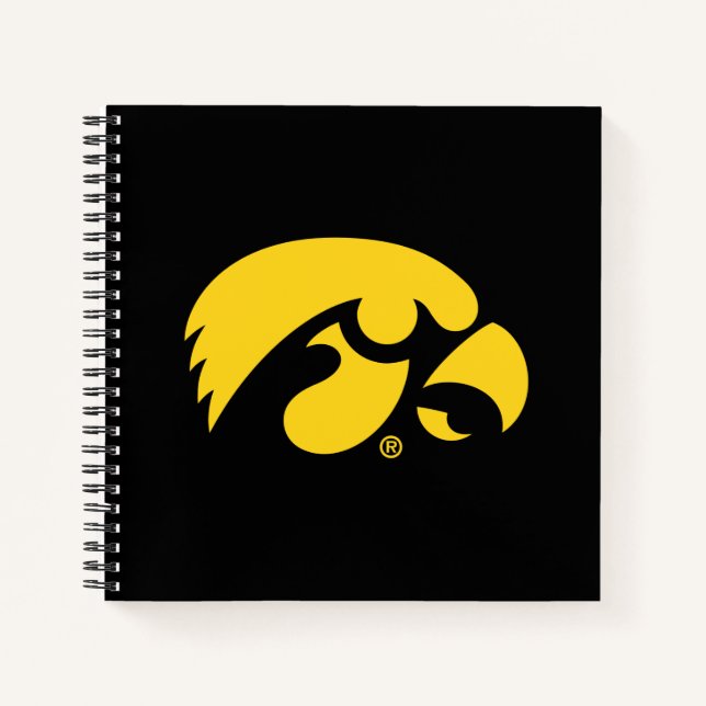 Iowa Logo | Hawkeye Notebook (Front)