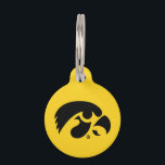 Iowa Logo | Hawkeye Pet ID Tag<br><div class="desc">Check out these official UI products. All of these products are customizable so you can add your class year,  name,  or sport. Personalize your Iowa University merchandise on Zazzle.com!  You can find something here to show off your Hawkeye pride every day!</div>