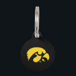 Iowa Logo | Hawkeye Pet ID Tag<br><div class="desc">Check out these official UI products. All of these products are customizable so you can add your class year,  name,  or sport. Personalize your Iowa University merchandise on Zazzle.com!  You can find something here to show off your Hawkeye pride every day!</div>