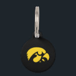 Iowa Logo | Hawkeye Pet ID Tag<br><div class="desc">Check out these official UI products. All of these products are customizable so you can add your class year,  name,  or sport. Personalize your Iowa University merchandise on Zazzle.com!  You can find something here to show off your Hawkeye pride every day!</div>