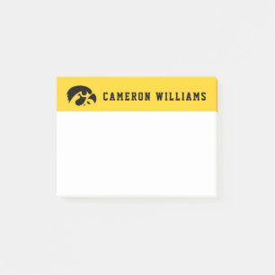 Iowa Logo Hawkeye Post-it Notes