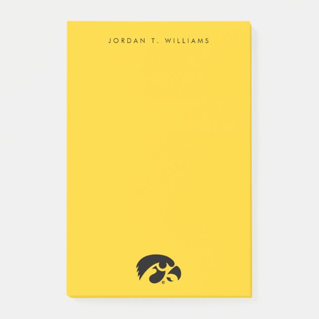 Iowa Logo | Hawkeye Post-it Notes (Front)