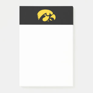 Iowa Logo Hawkeye Post-it Notes