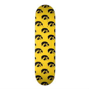 Iowa Logo Hawkeye Skateboard